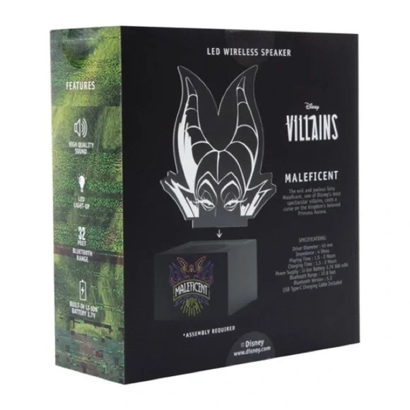 Disney Maleficent LED Bluetooth® Wireless Speaker - Picture 3 of 6
